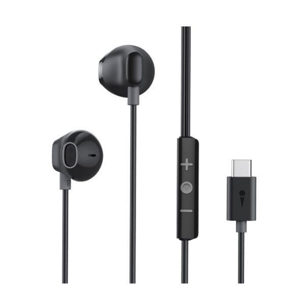 Eraj Oraimo Halo Airy Type C Wired Headphone OEP 650 Black