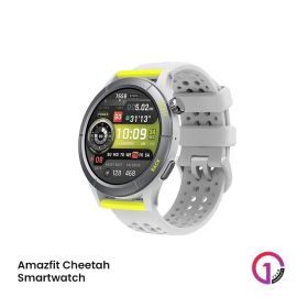 Amazfit Cheetah (Round) 1.39" AMOLED Dual-Band GPS With Streamlined Sports Design - Speedster Grey