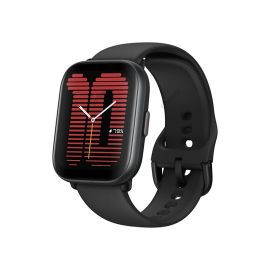 Amazfit ACTIVE 1.75" HD AMOLED Smart Watch with 5 ATM & GPS (5 Satellite) - Midnight Black & Petal Pink