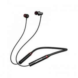 Lenovo HE05X (New Edition) wireless in-ear neckband earphones - Black