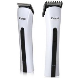 Kemei Km-2516 Professional Hair Clipper And Trimmer – White