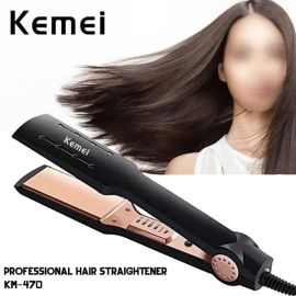 Professional Kemei Km470 Hair Straightener