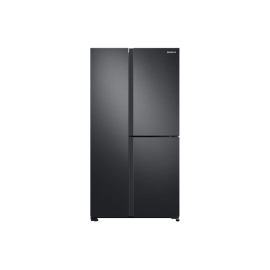 SAMSUNG 634 L Frost Free Side by Side Refrigerator  (Gentle Black Matt, RS73R5561B4/TL)