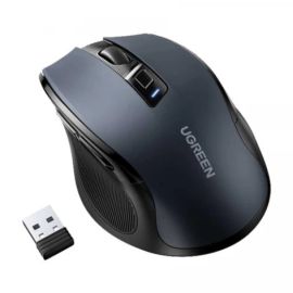 Ugreen MU006 Silent Black Ergonomic Wireless Mouse #90545