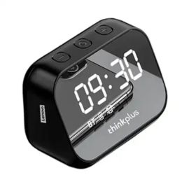 Lenovo Thinkplus TS13 Portable Bluetooth Speaker With Alarm Clock - Black