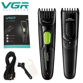 VGR V-019 Professional Hair Trimmer Trimmer 60 min Runtime 9 Length Settings  (Black, Green)
