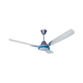 CLICK Camellia Ceiling Fan 56" Silver Blue