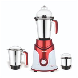 Jusal 800W 3 Jars Royal Mixer Grinder (SAJ-1008) - Red and White