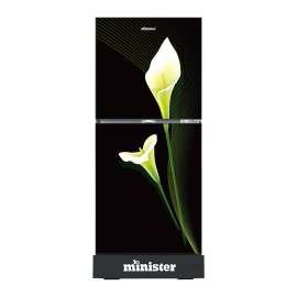 MINISTER Refrigerator M-165 Black Arum Lily