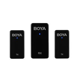 BOYA Wmic5-M2 Ultracompact 2.4GHz Dual-Channel Wireless Microphone System