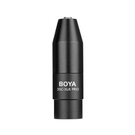 BOYA 35C-XLR Pro Mini-Jack to XLR Adapter with Power Convert