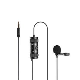 Boya BY-M1 Pro II 3.5mm Lavalier Microphone (No Need Batteries)