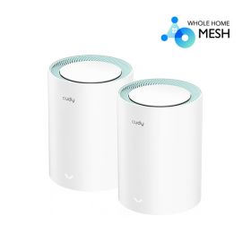 Cudy M1300 (2-pack) AC1200 Dual Band Whole Home Wi-Fi Mesh Gigabit Router