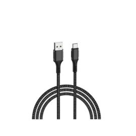 Wiwu F12 USB to Type C 45W Super Fast Charging Cable 1M- Black