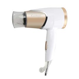 Kemei KM-6832 Hair Dryer  (1800 W, White)