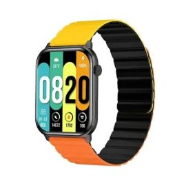 Kieslect KS Calling AMOLED Smart Watch ( Free Strap + Protector) - Black