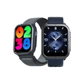 Mibro C3 Calling Smart Watch 2ATM with Dual Straps - Navy Blue