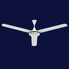 Minister KINGS Ceiling Fan 56″ (BLACK & WHITE)