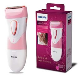 PHILIPS HP6306/00 Cordless Epilator  (Pink, White)