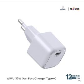 WiWU 30W Gan Fast Charger Type-C - White