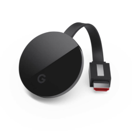 Chromecast Ultra 4K Streaming Media Player