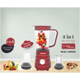 MyOne M-6002W 3 in 1 Blender - Red