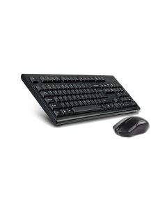 A4Tech 3000N V-Track 2.4G Wireless Bangla Keyboard With Wireless Padless Mouse