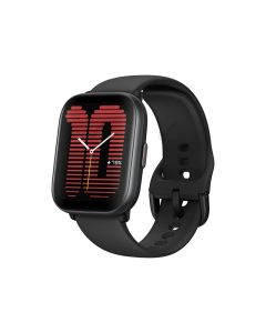 Amazfit ACTIVE 1.75" HD AMOLED Smart Watch with 5 ATM & GPS (5 Satellite) - Midnight Black & Petal Pink